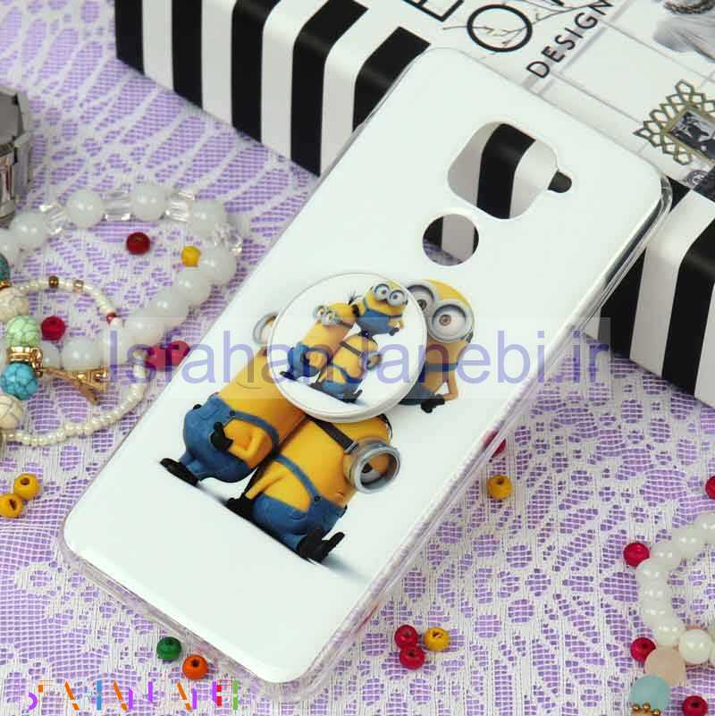 اصفهان جانبی-قاب سوپر IMD دور شفاف پاپ سوکت دار Xiaomi Redmi Note 9 مینیون