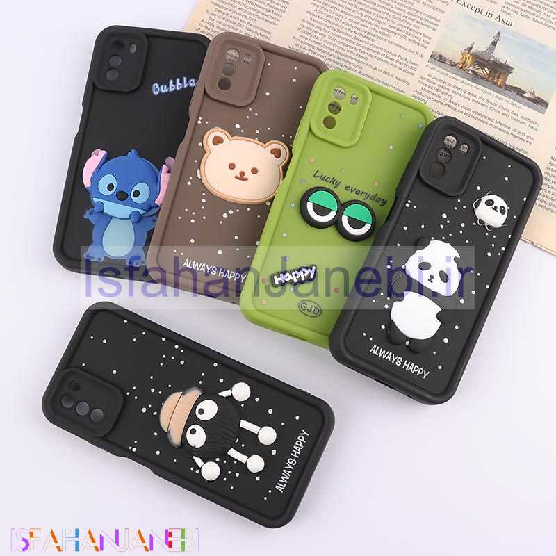 اصفهان جانبی-قاب سیلیکونی سولید شیائومی Poco M3 محافظ لنزدار