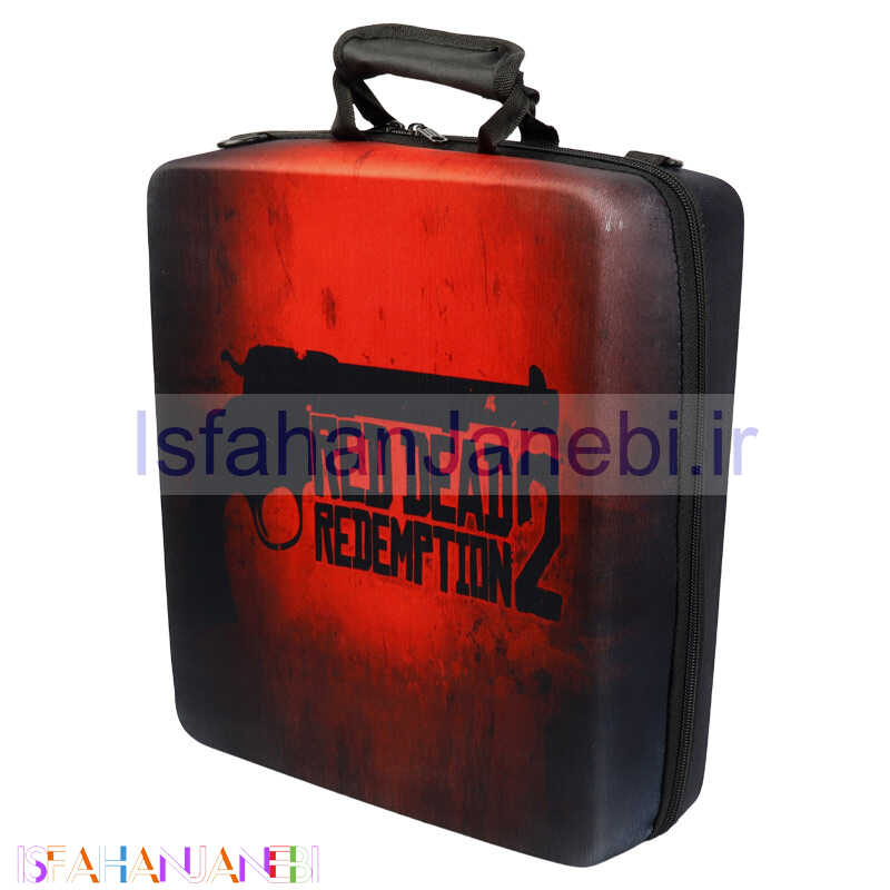 اصفهان جانبی-کیف کنسول بازی PS4 طرح تفنگ Red Dead Redemption 2
