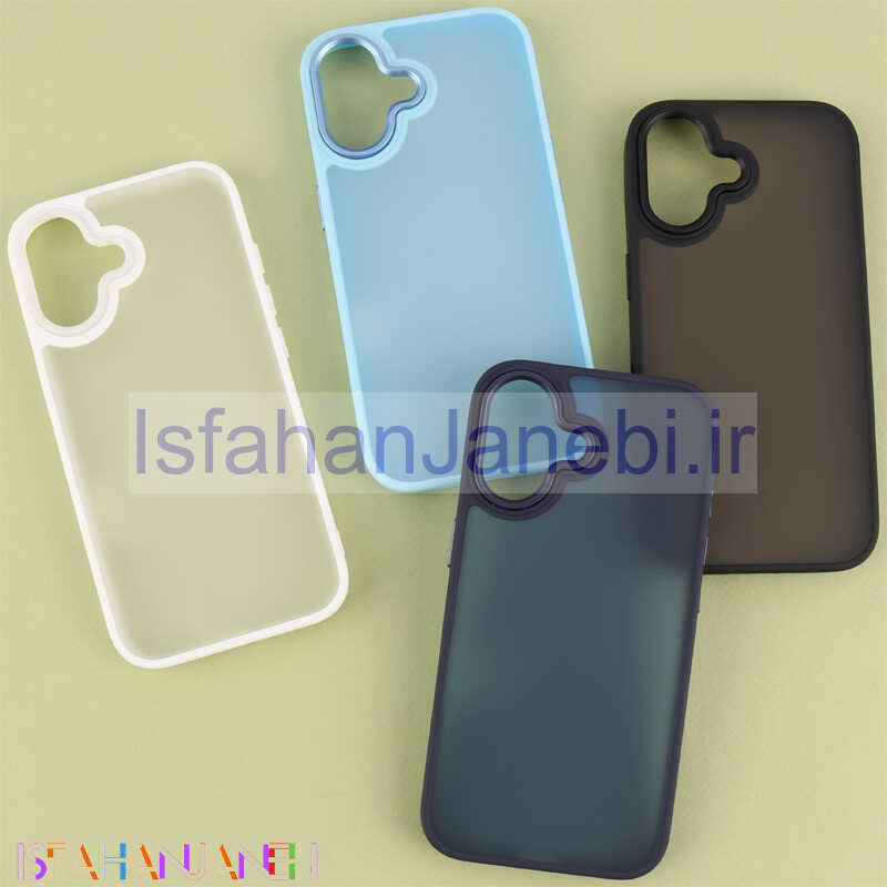 اصفهان جانبی-قاب ضد ضربه آیفون 16 پشت مات
