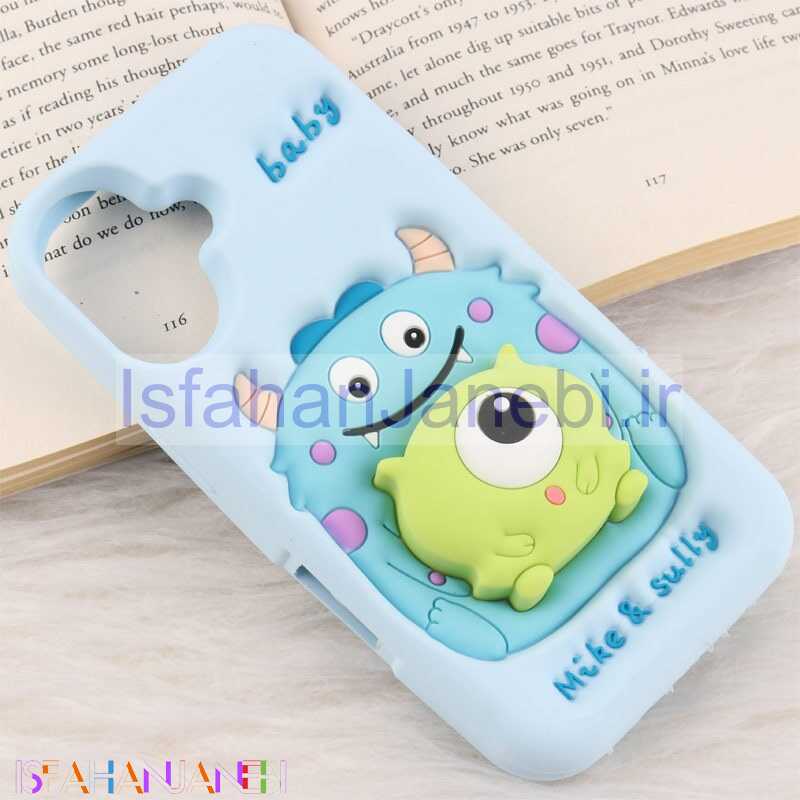 اصفهان جانبی-قاب عروسکی Vip Max آیفون iPhone 16 پاپ سوکت دار طرح Mike & Sully