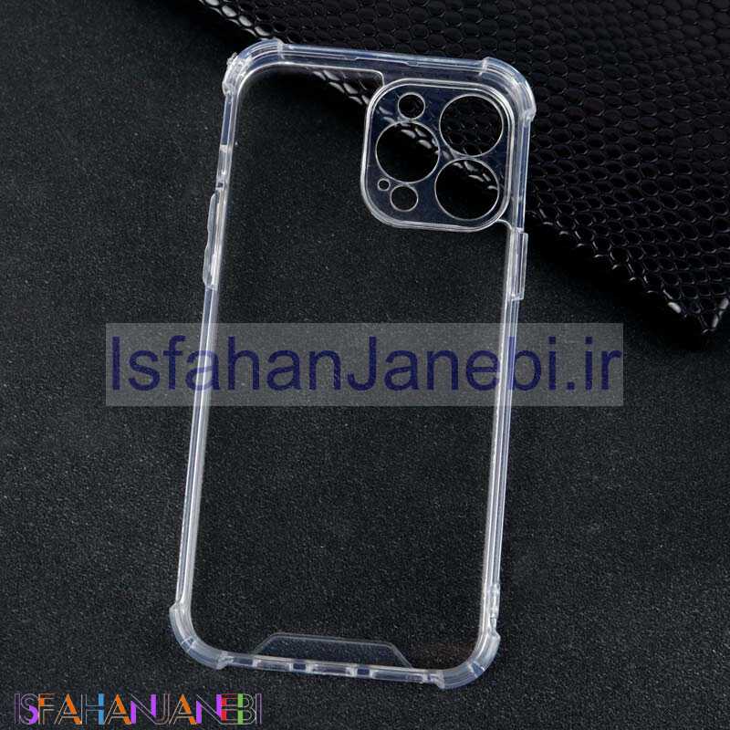 اصفهان جانبی-قاب محافظ لنزدار PC ضدضربه کپسولی شفاف iPhone 13 Pro Max