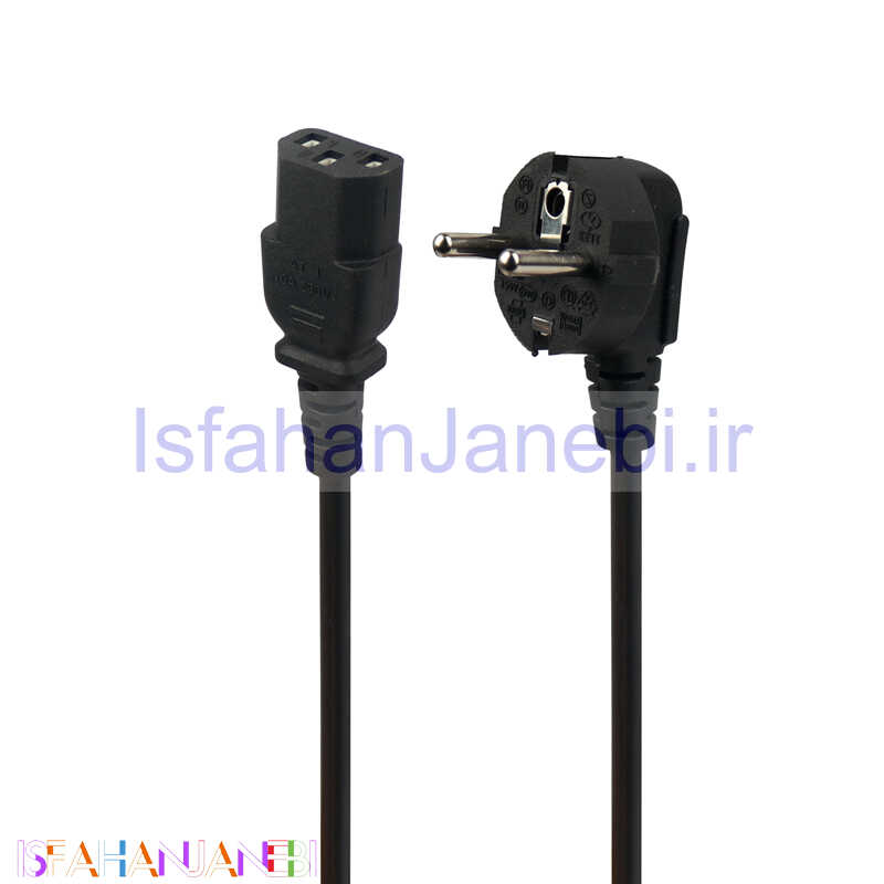 اصفهان جانبی-کابل برق مسی 1٫5m PC شرینک
