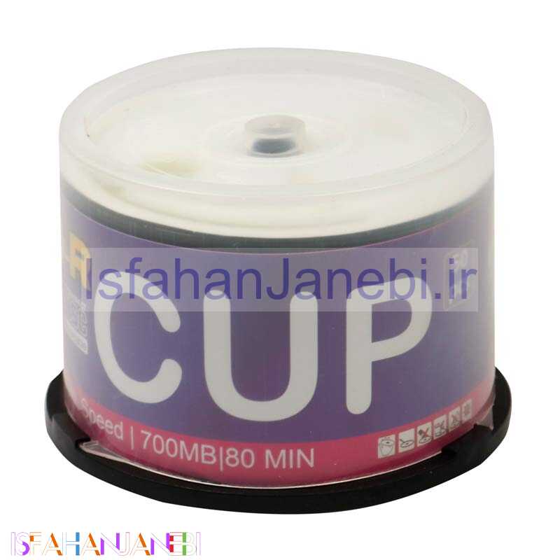 اصفهان جانبی-CD خام کاپ CUP بسته 50 عددی