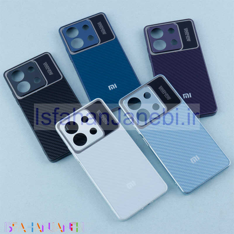 اصفهان جانبی-قاب PVD Carbon Ultimate محافظ لنزدار Xiaomi Redmi Note 13 5G