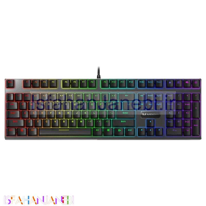 اصفهان جانبی-کیبورد گیمینگ رپو V700RGB