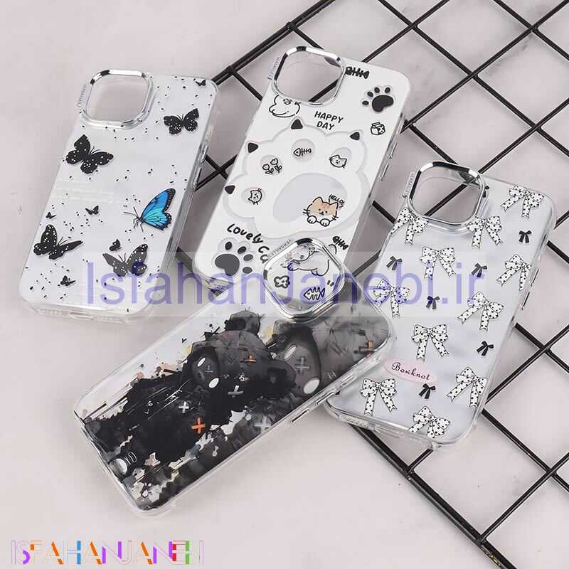 اصفهان جانبی-قاب موج دار Bella آیفون iPhone 13 / 14 طرح دار