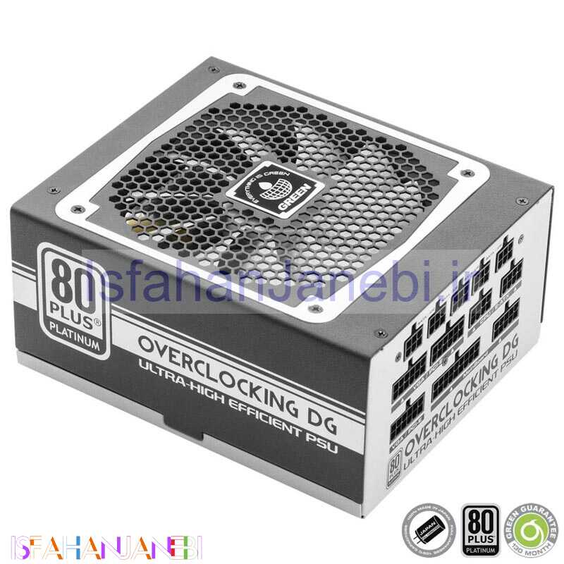 اصفهان جانبی-پاور ماژولار گرین Green GP1350B-OCDG Platinum 1350W