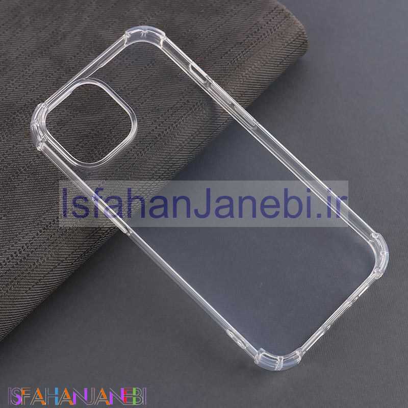 اصفهان جانبی-قاب ژله ای ضربه گیر بی رنگ آیفون iPhone 15