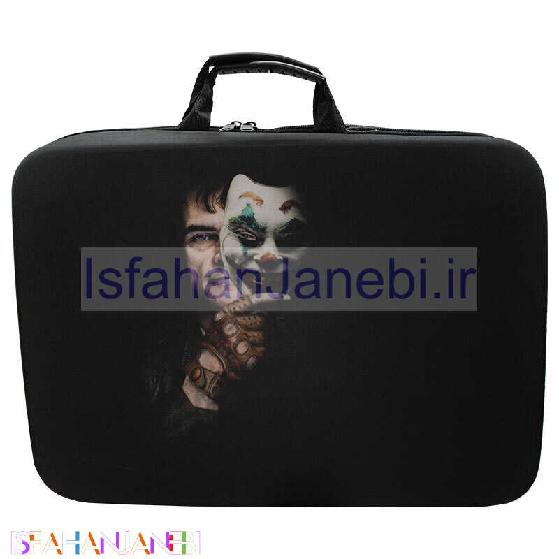 اصفهان جانبی-کیف کنسول بازی PS5 Slim طرح Joker کد 2