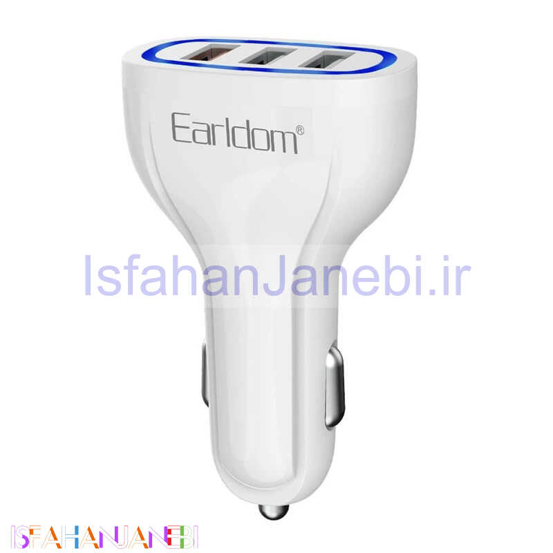 اصفهان جانبی-شارژر فندکی فست شارژ Earldom ES-CC13 PD 3.1A