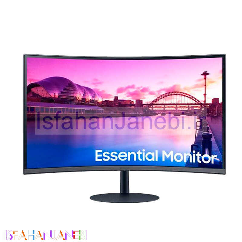 اصفهان جانبی-مانیتور خمیده سامسونگ Essential C390 LS27C390 سایز 27 اینچ