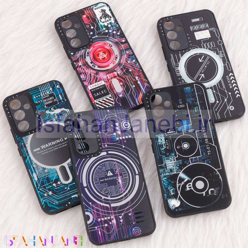 اصفهان جانبی-قاب PC طرحدار MagSafe محافظ لنزدار Samsung Galaxy A54