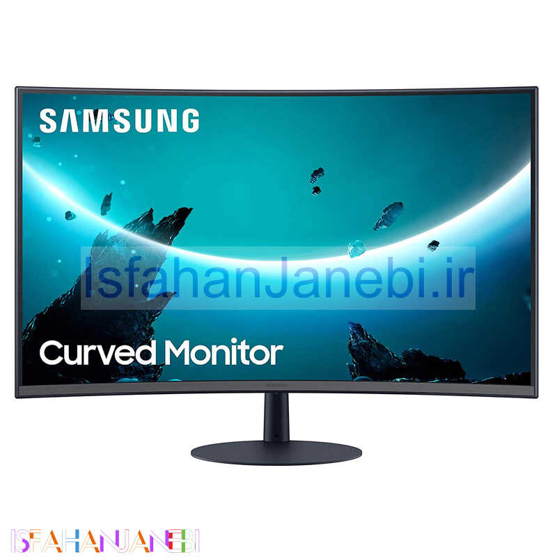 اصفهان جانبی-مانیتور سامسونگ خمیده LC24T550 سایز 24 اینچ