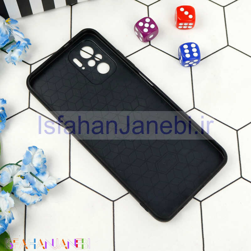 اصفهان جانبی-قاب محافظ لنزدار پشت گلسی Fashion شیائومی Redmi Note 10