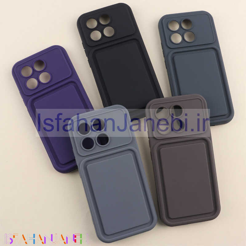 اصفهان جانبی-قاب سولید برجسته محافظ لنزدار Xiaomi Poco X6 Pro