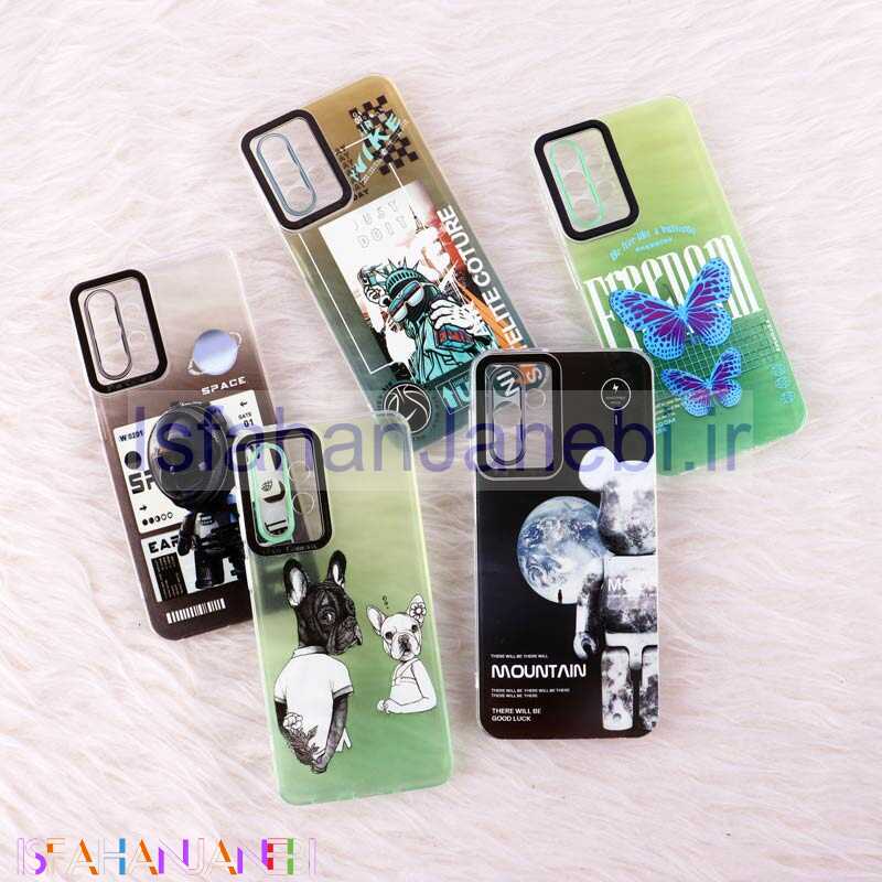 اصفهان جانبی-قاب ژله ای فانتزی محافظ لنزدار Samsung Galaxy A23