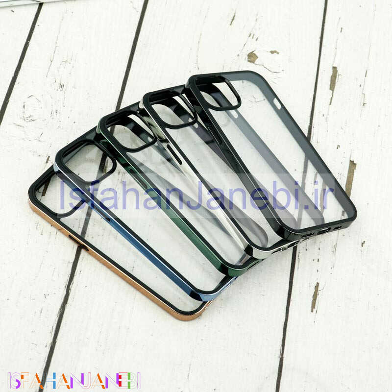 اصفهان جانبی-قاب پشت شفاف Doyers آیفون iPhone 13 Pro