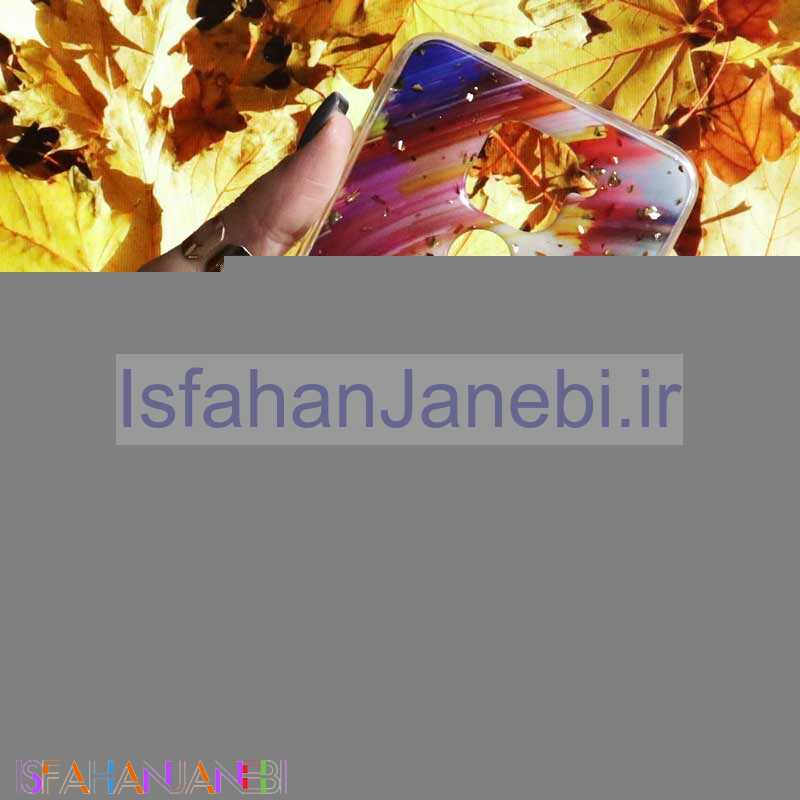 اصفهان جانبی-قاب رنگین کمانی پاپ سوکت دار خرچنگی کد8 شیائومی Redmi Note 9