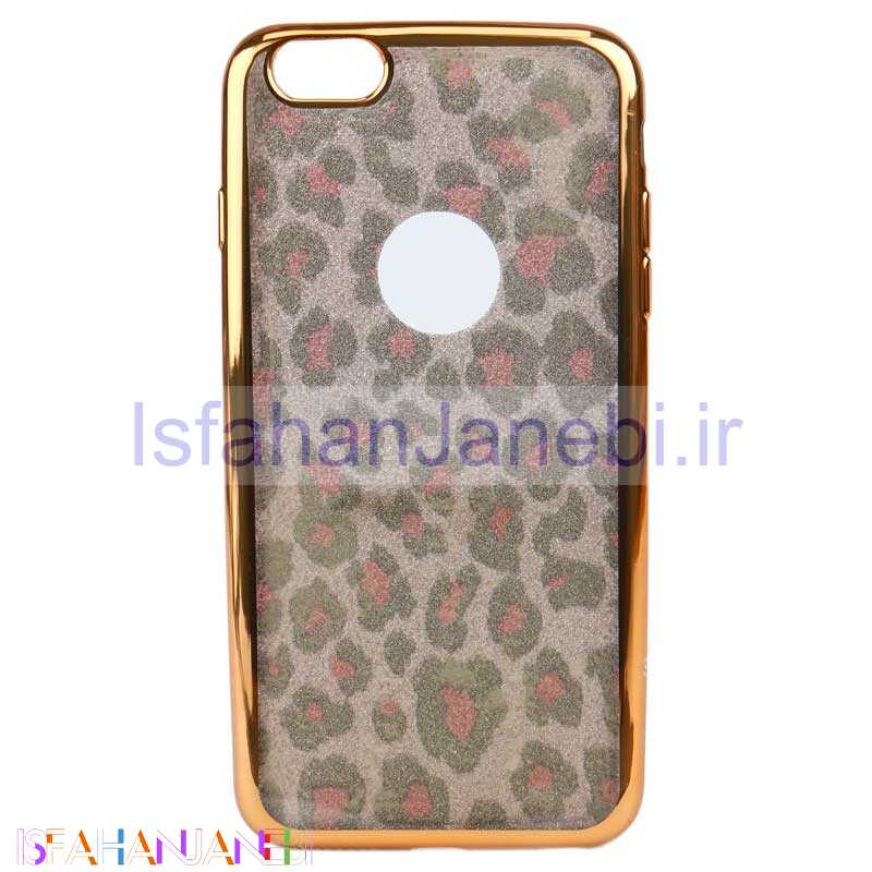 اصفهان جانبی-قاب ژله ای پلنگی iPhone 6 Plus/6s Plus کد2