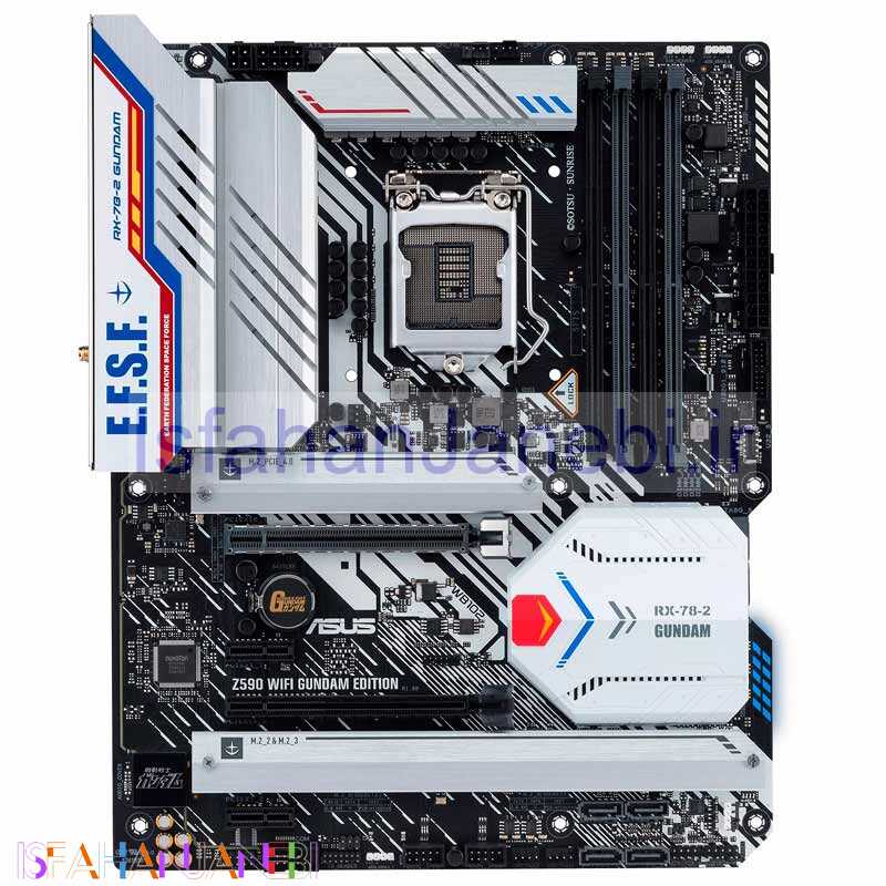 اصفهان جانبی-مادربرد ایسوس Z590 WIFI Gundam Edition