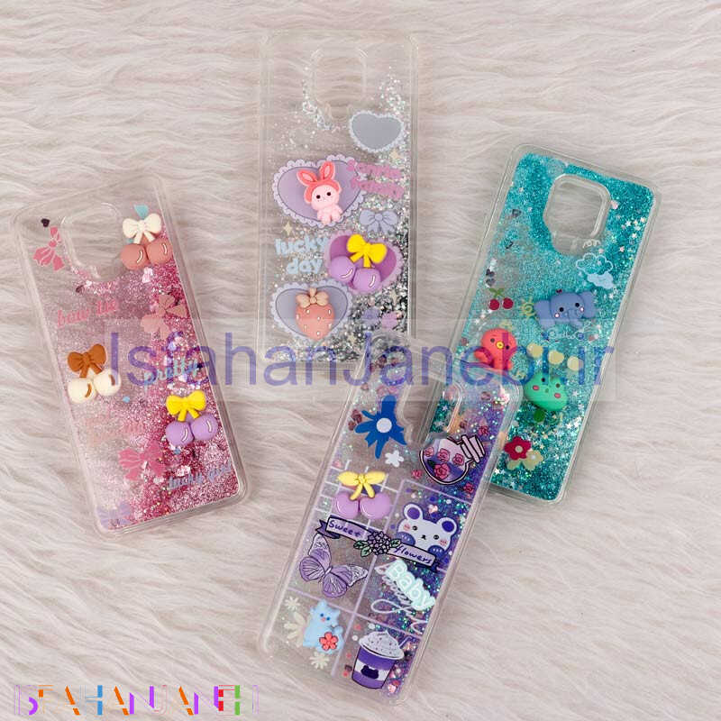 اصفهان جانبی-قاب آکواریومی Casetify شیائومی Redmi Note 9s / Note 9 Pro / Note 10 Lite عروسکی برجسته