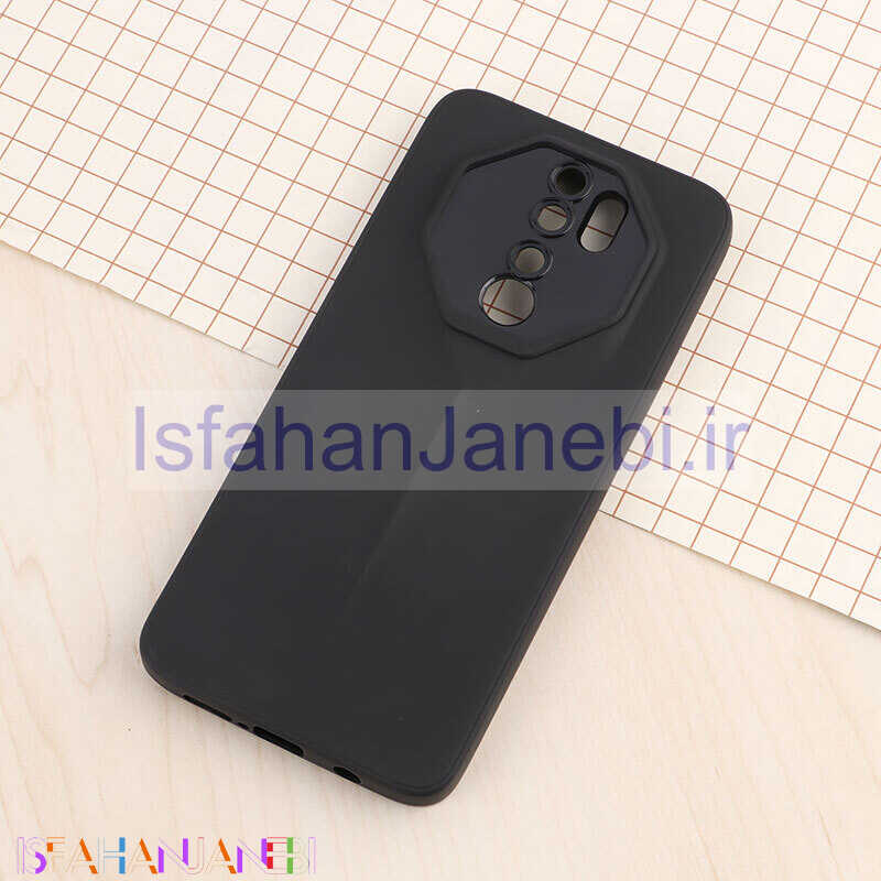 اصفهان جانبی-قاب ژله ای پورش دیزاین شیائومی Redmi Note 8 Pro محافظ لنزدار