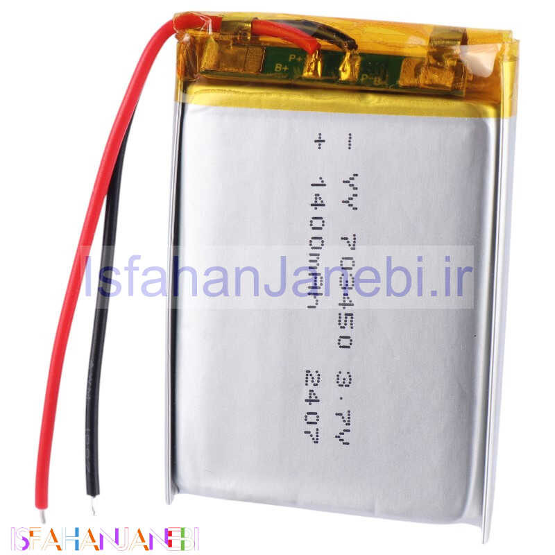 اصفهان جانبی-باتری لیتیوم 1400mAh 47*37*6 703450
