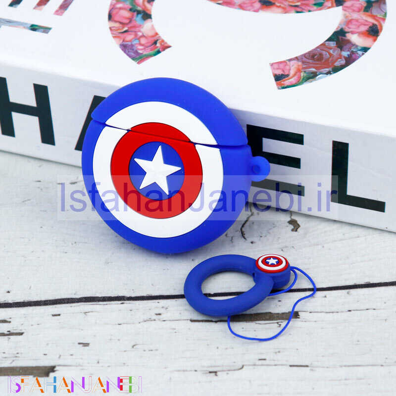 اصفهان جانبی-محافظ ایرپاد سیلیکونی کاپیتان آمریکا