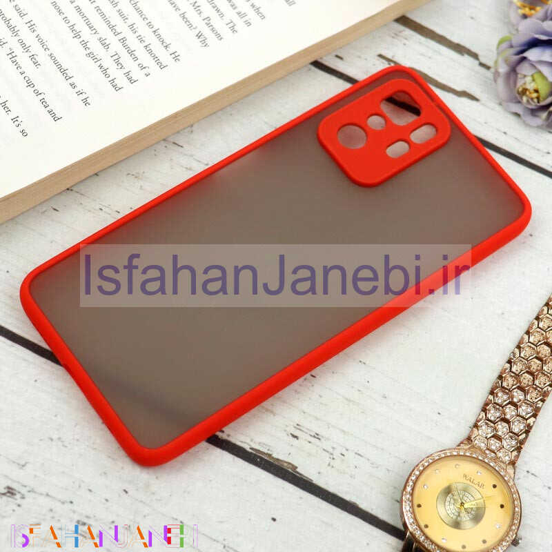 اصفهان جانبی-قاب PC مات محافظ لنز دار Xiaomi Poco X3 GT