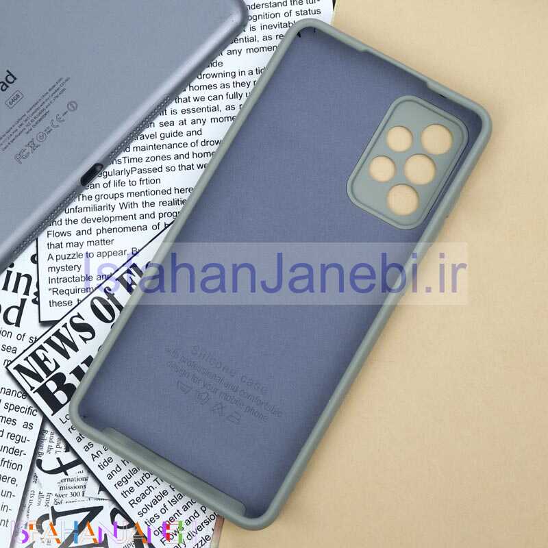 اصفهان جانبی-قاب سیلیکونی محافظ لنزدار Samsung Galaxy A72