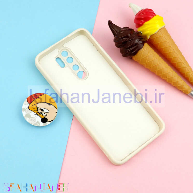اصفهان جانبی-قاب طرحدار سیلیکونی پاپ سوکت دار میکی موس Xiaomi Redmi Note 8 Pro