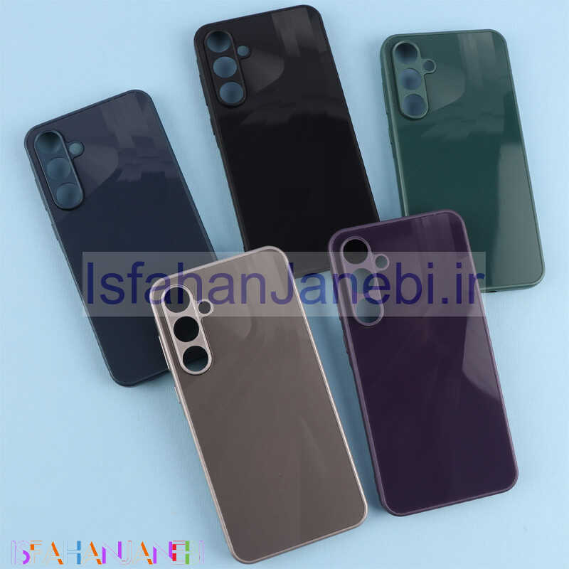 اصفهان جانبی-قاب PVD لیزری سه بعدی سامسونگ Galaxy A55 محافظ لنزدار