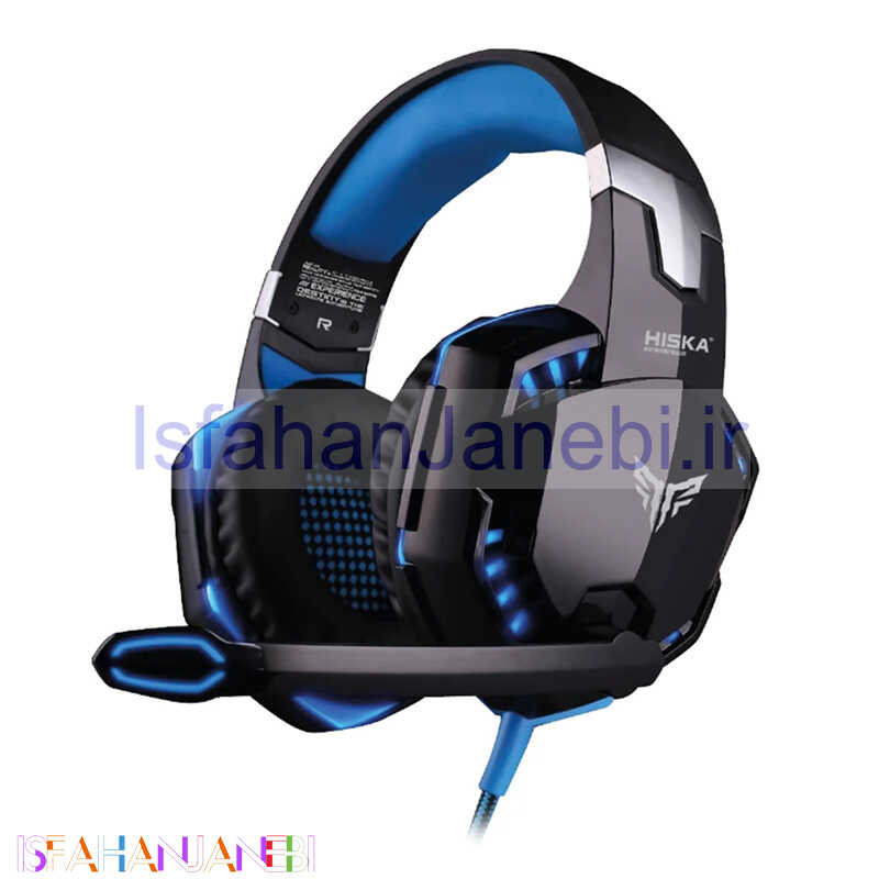 اصفهان جانبی-هدست گیمینگ سیم دار Hiska GHR-01