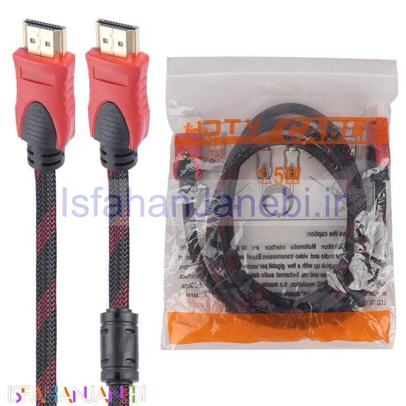 اصفهان جانبی-کابل HDMI 1.5m پوست ماری