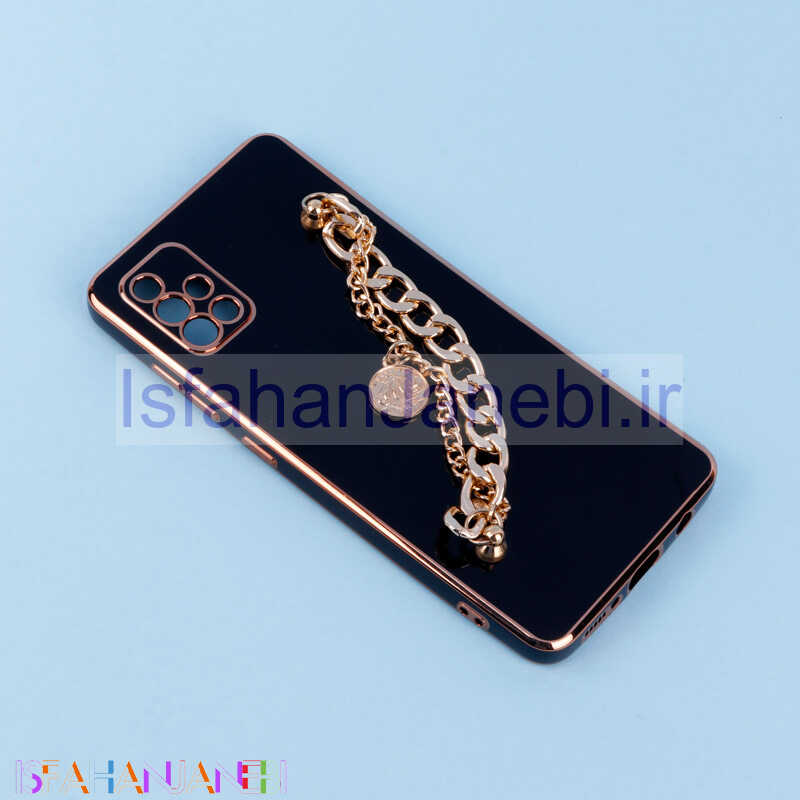 اصفهان جانبی-قاب My Case محافظ لنزدار + آویز دستی کارتیر Samsung Galaxy A51