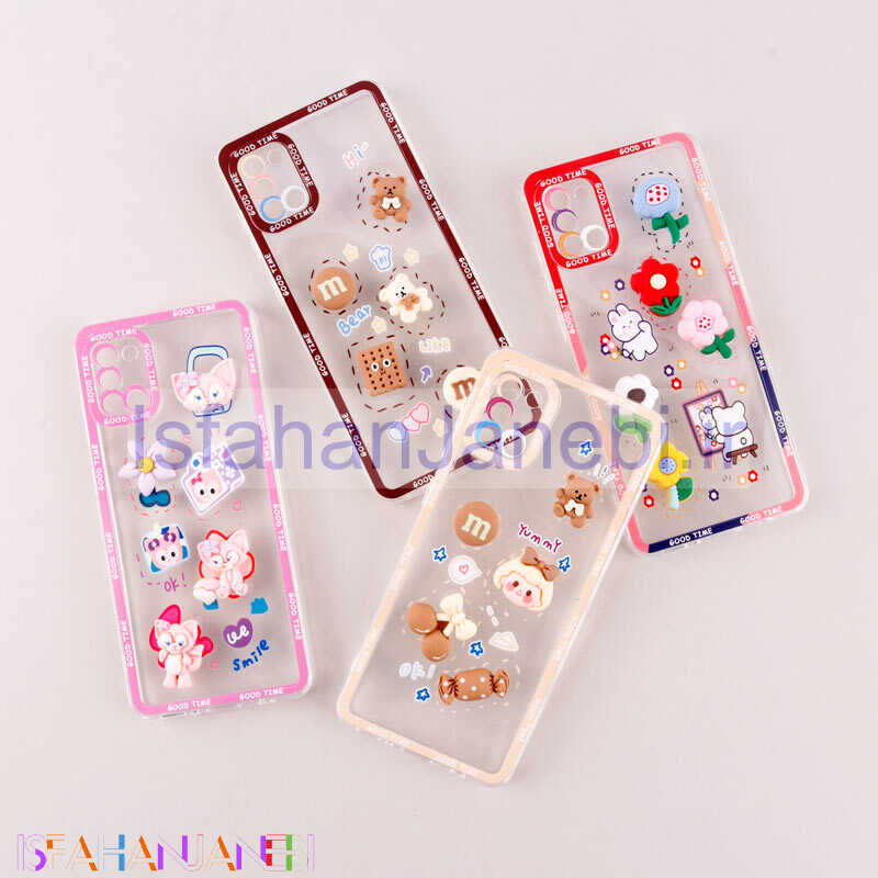اصفهان جانبی-قاب عروسکی برجسته Good Time محافظ لنزدار Samsung Galaxy A31