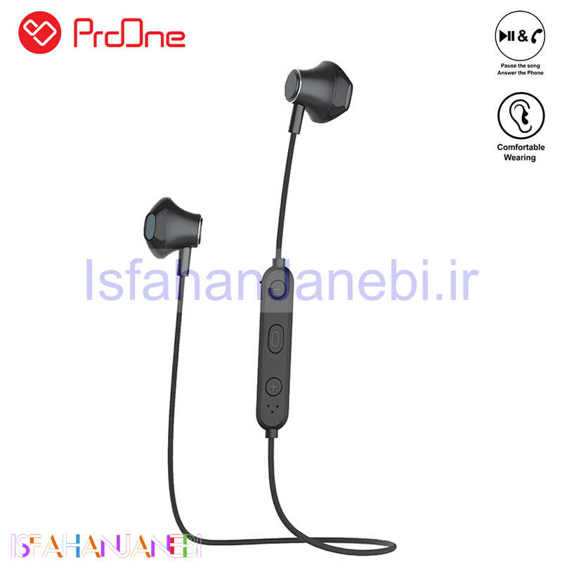 اصفهان جانبی-هندزفری بلوتوث دورگردنی ProOne PHB-3320 HF02