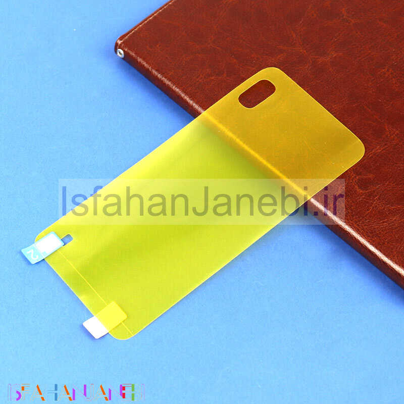 اصفهان جانبی-برچسب پشت تمام چسب زرد Samsung A10
