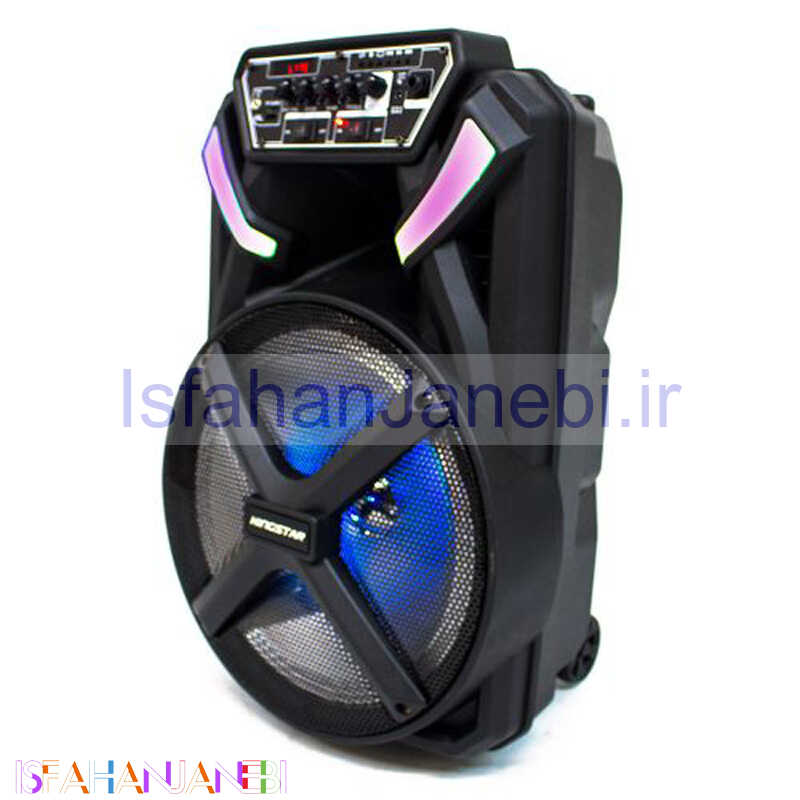 اصفهان جانبی-اسپیکر چمدانی رم و فلش خور KingStar KBS443