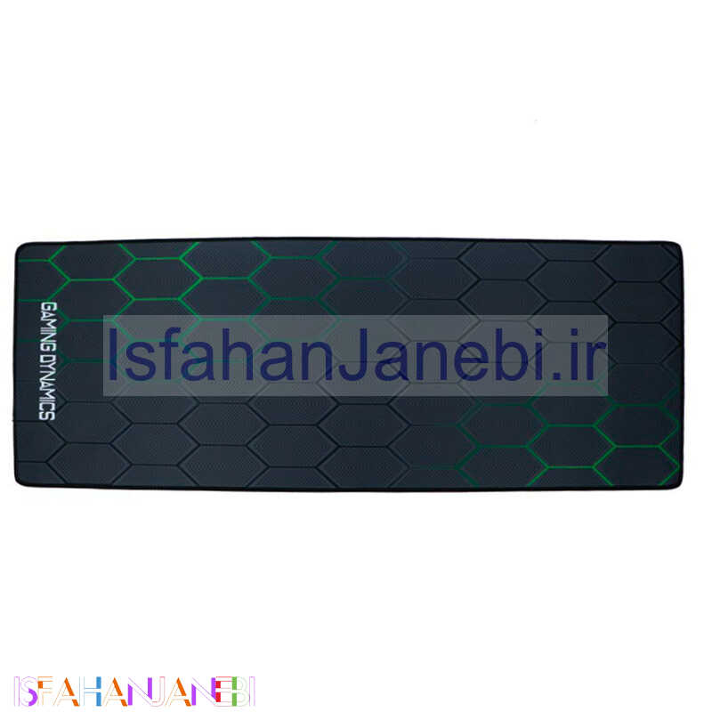 اصفهان جانبی-پد موس گیمینگ طرح 6 ضلعی Dynamics 30*78cm