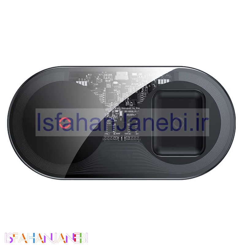 اصفهان جانبی-شارژر بی سیم فست شارژ Baseus Simple TZWXJK-A01 20W