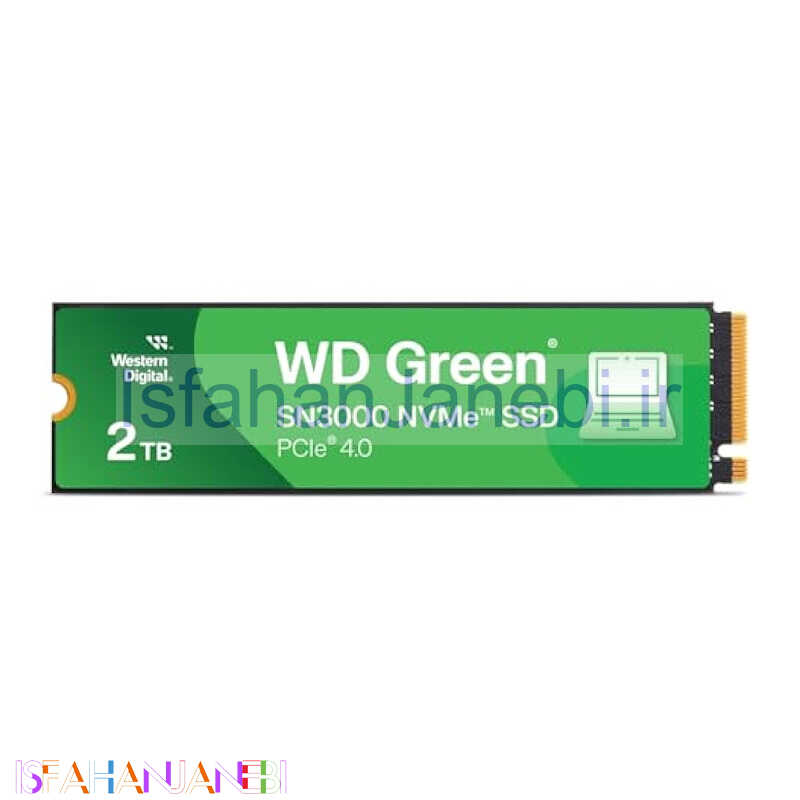 اصفهان جانبی-حافظه SSD وسترن دیجیتال Western Digital Green SN3000 2TB M.2