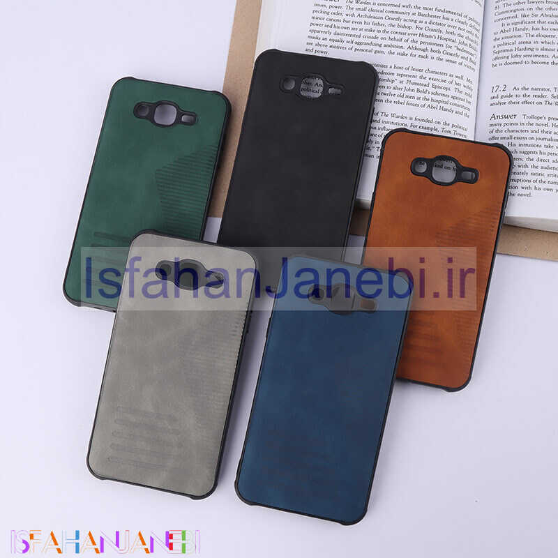 اصفهان جانبی-قاب چرمی Pro Camera سامسونگ Galaxy J7 2015 محافظ لنزدار