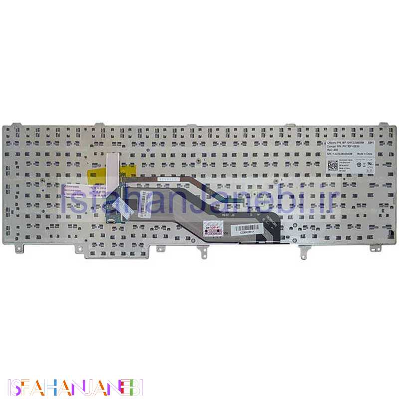 اصفهان جانبی-کیبورد Dell Latitude E6520 بدون بک لایت - مشکی