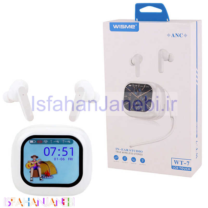 اصفهان جانبی-هندزفری بلوتوثی ویسمی WT-7