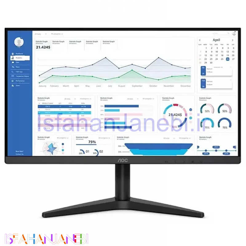 اصفهان جانبی-مانیتور ای او سی 22B1HM5 سایز 22 اینچ