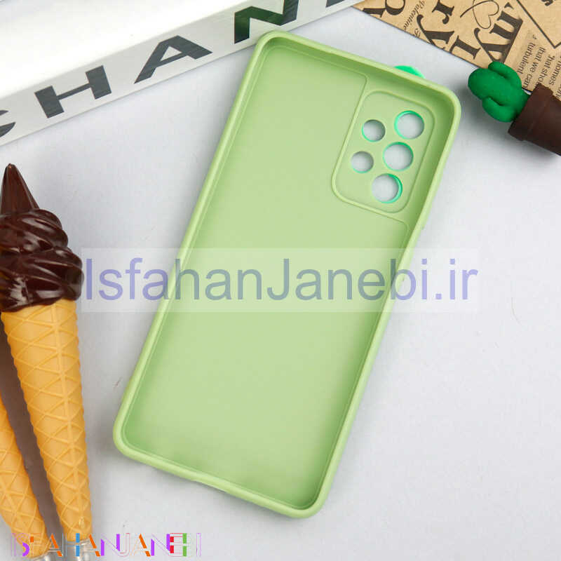 اصفهان جانبی-قاب سیلیکونی عروسکی محافظ لنزدار طرح Dinosaur سامسونگ Samsung Galaxy A52 / A52s