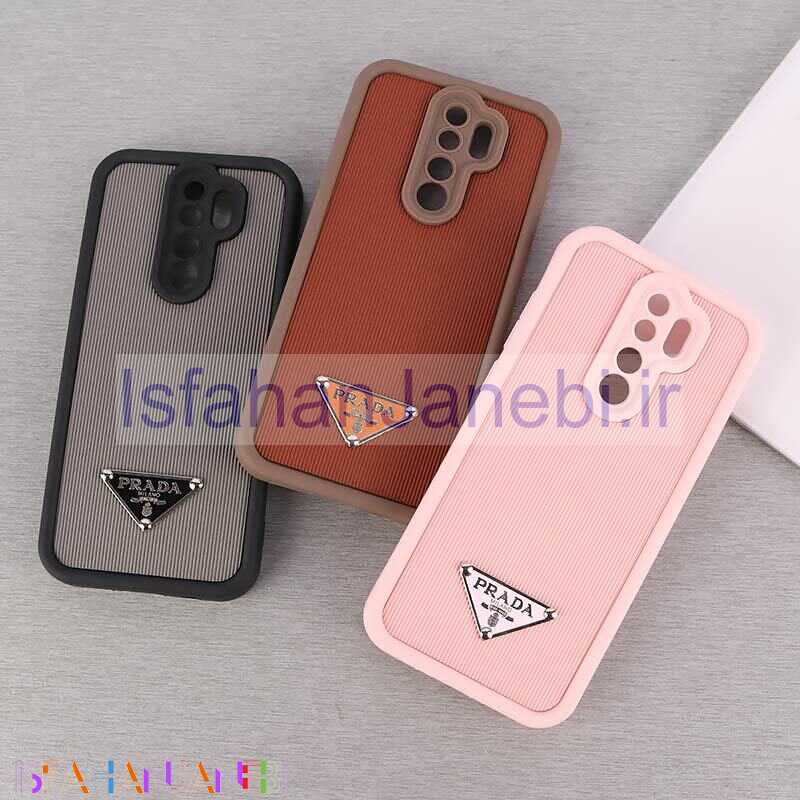 اصفهان جانبی-قاب کبریتی سولید Prada شیائومی Redmi Note 8 Pro محافظ لنزدار