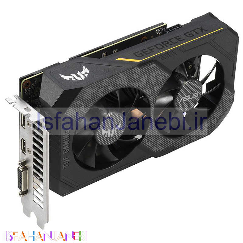 اصفهان جانبی-کارت گرافیک ASUS TUF Series GeForce GTX1650 O4G GDDR6 128Bit